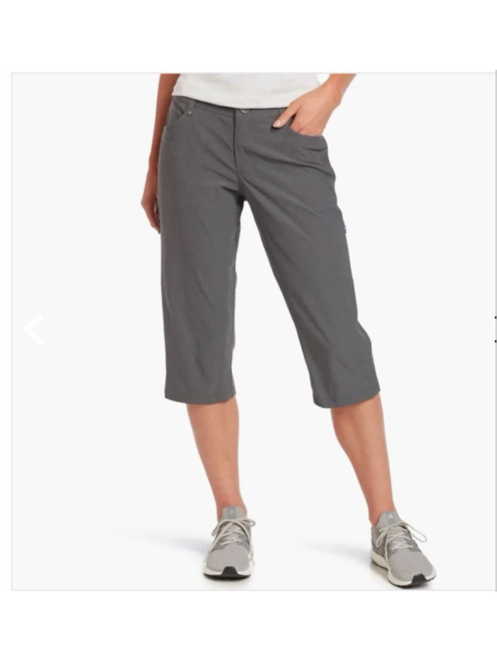 Kuhl Trekr Kapri women’s hiking Capri pants size 6 blue gray
